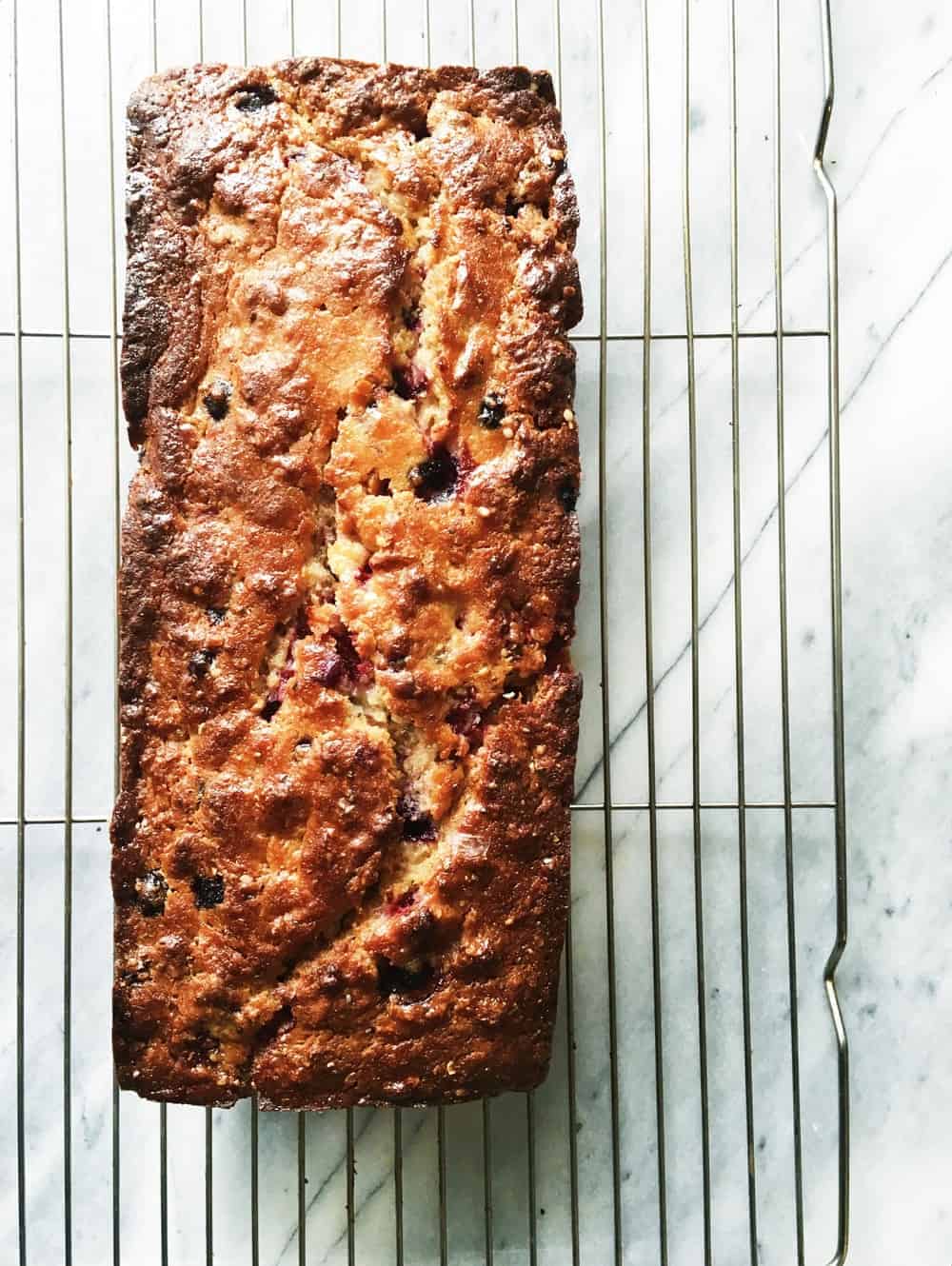 Citrus berry loaf - Diala's Kitchen