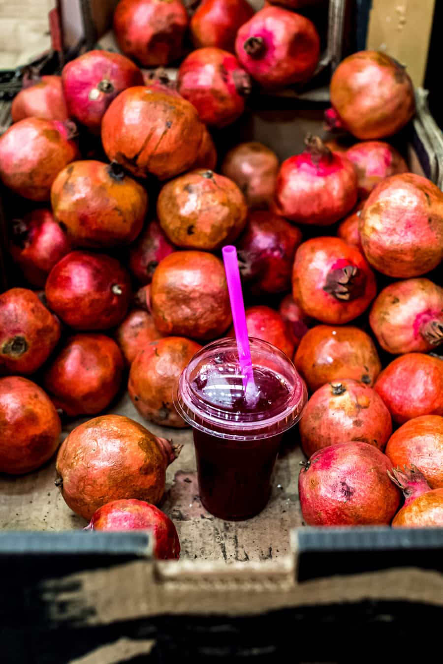 pomegranate juice in jerusalem